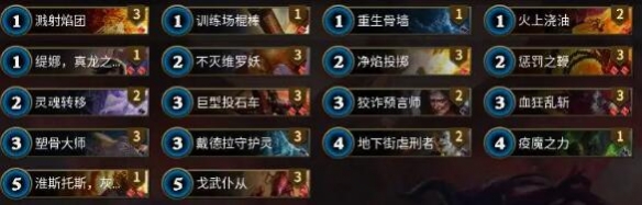 《秘境对决》七伤拳牌组组成攻略
