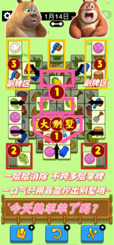 《羊了个羊》1月14日攻略技巧2023