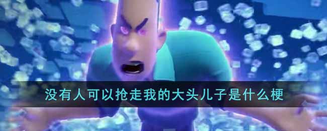 没有人可以抢走我的大头儿子是什么梗(没有人可以抢走我的大头儿子是什么梗)