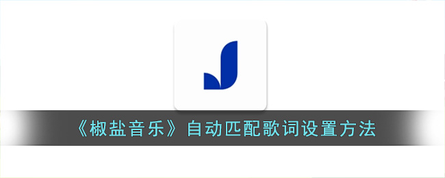 《椒盐音乐》自动匹配歌词设置方法(本地音乐匹配歌词)