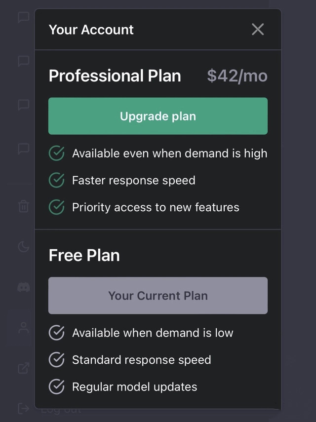 《chatgpt  plus》订阅服务介绍