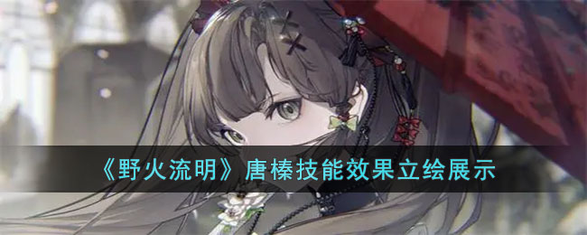 《野火流明》唐榛技能效果立绘展示(野火直播电视版)