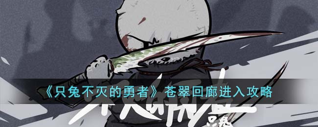 《只兔不灭的勇者》苍翠回廊进入攻略(天书奇谈近天回廊怎么进入)