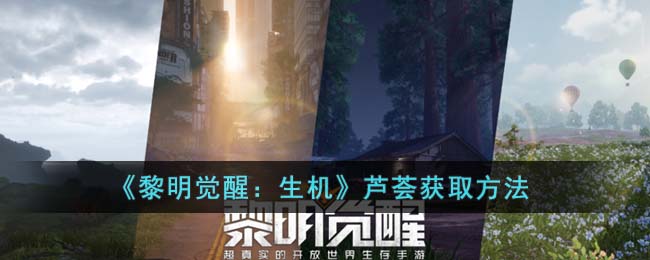 《黎明觉醒：生机》芦荟获取方法(黎明觉醒生机今日首发上线)