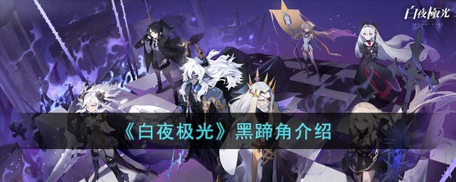 《白夜极光》黑蹄角介绍(白夜极光强度排行榜)