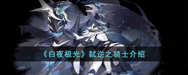 《白夜极光》弑逆之骑士介绍(白夜极光人物技能)