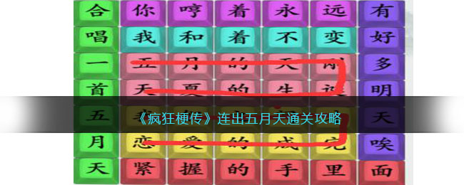 《疯狂梗传》连出五月天通关攻略(狠恨干视频在线观看久久五月天)
