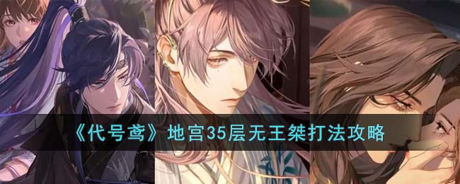 《代号鸢》地宫35层无王桀打法攻略(《代号鸢》地宫35层无王桀打法攻略)
