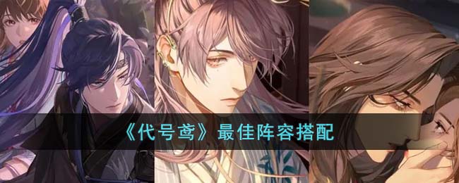 《代号鸢》最佳阵容搭配(代号鸢阵容搭配)