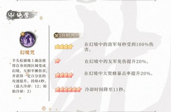 《新不良人手游》大贺枫技能一览