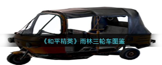 《和平精英》雨林三轮车图鉴(和平精英雨林有摩托车吗)