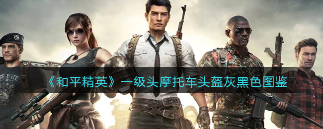《和平精英》一级头摩托车头盔灰黑色图鉴(《和平精英》一级头摩托车头盔灰黑色图鉴)