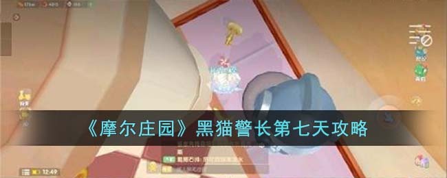 《摩尔庄园》黑猫警长第七天攻略(摩尔庄园黑猫警长任务大全)