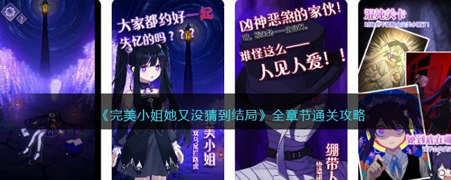 《完美小姐她又没猜到结局》全章节通关攻略(完美小姐我爱你 电视剧)