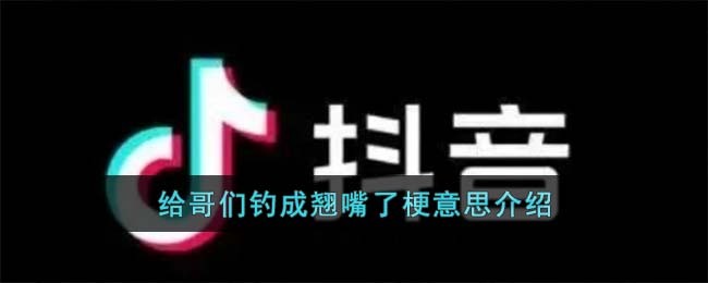 给哥哥钓成翘嘴了什么梗