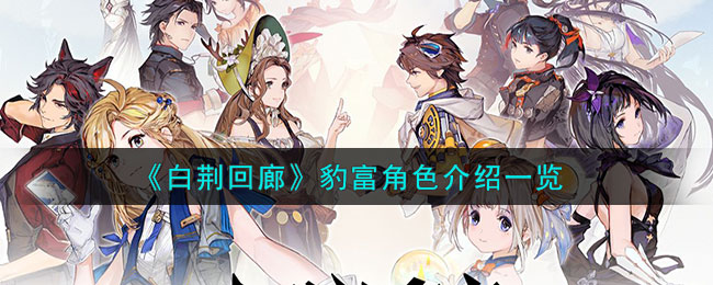 白荆回廊角色表