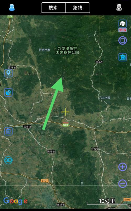 奥维互动地图怎么定位经纬度坐标