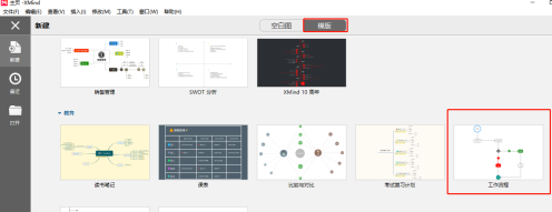 xmind可以绘制跨职能流程图