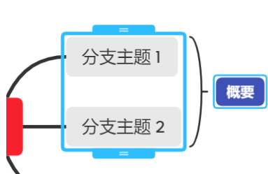 xmind中怎么插入概要