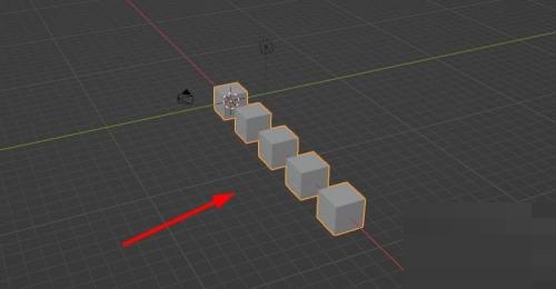 blender多个物体添加修改器