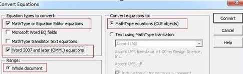 mathtype公式怎么导入到word