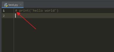 python注释符号错误