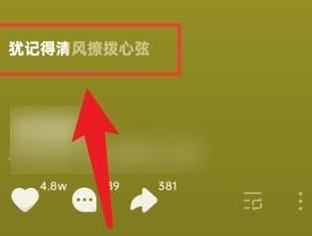 汽水音乐怎么看歌词(汽水音乐如何看滚动歌词)