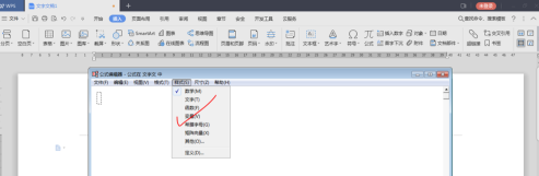 如何在WPS2019中编辑公式