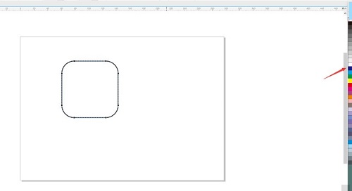 如何在CorelDraw2020中绘制圆角矩形