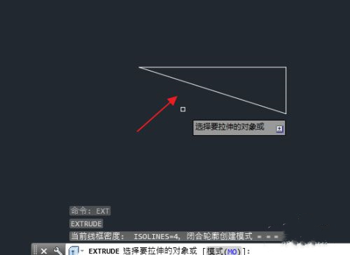 如何使用cad拉伸命令