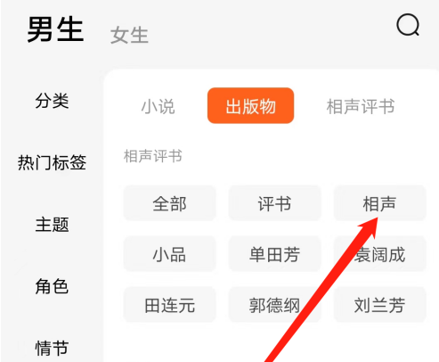 书名：番茄小说里如何听相声