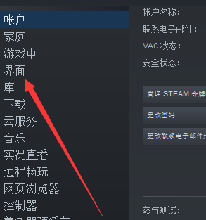 steam怎么变成英文