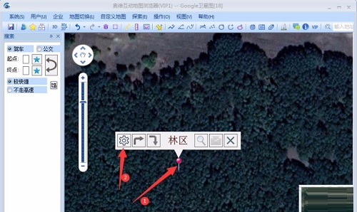 奥维互动地图怎么不显示地域名字