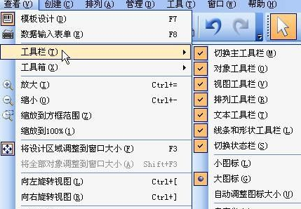 BarTender如何自定义工具栏(bartender怎么设置表格)