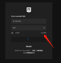 epicgames登录一直转圈