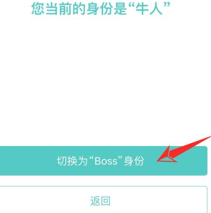 boss直聘如何转换角色