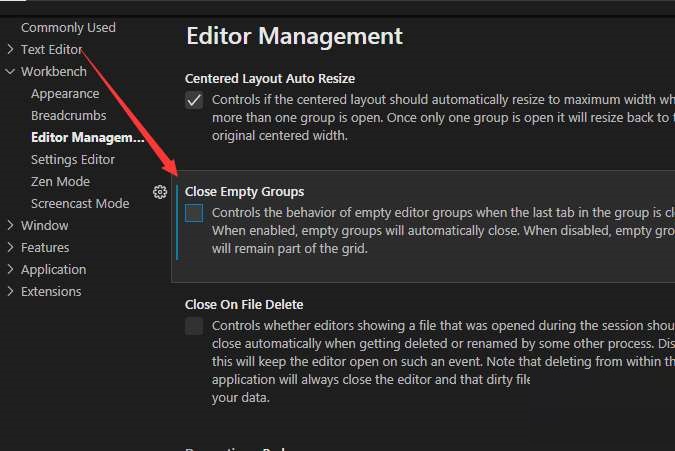 vscode怎么关闭自动换行
