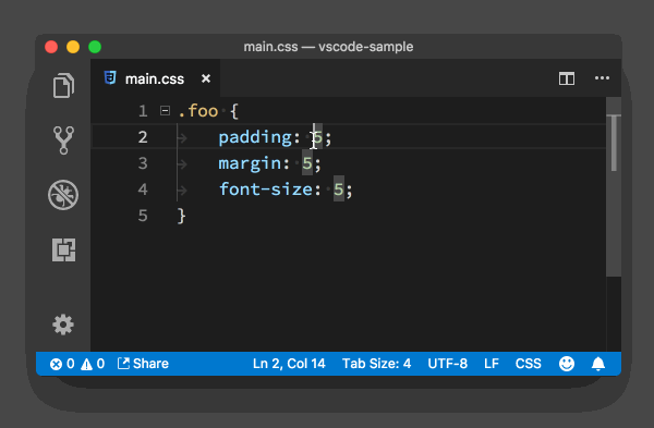 vscode 多选