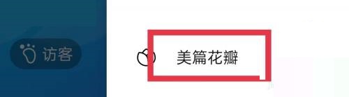 美篇的花瓣是干嘛的