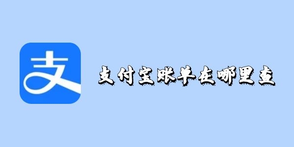 支付宝账单在哪里查(支付宝账单在哪查询)