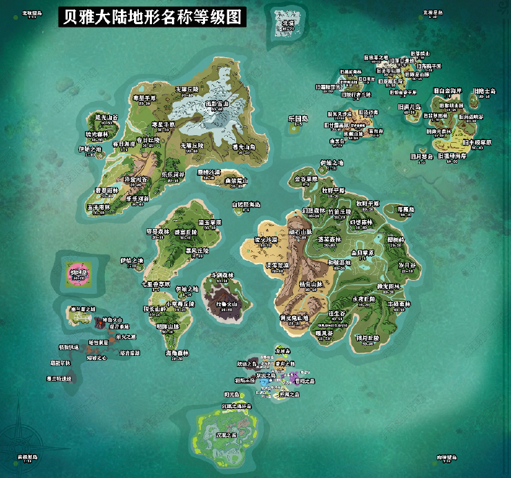 创造与魔法竖琴森林地图位置介绍