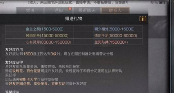 明日之后好友亲密度速刷攻略