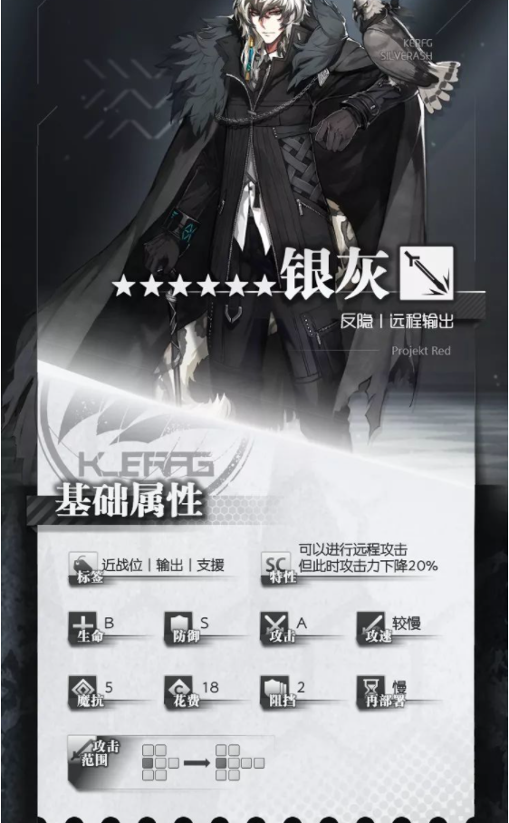 明日方舟6星近卫银灰强度怎么样