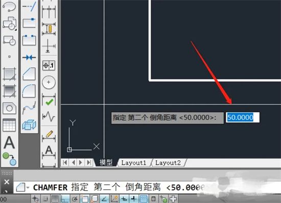 cad倒角命令怎么用的