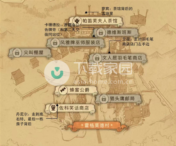 哈利波特魔法觉醒整蛊捉迷藏第六天位置介绍